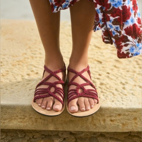 Bokyna Freedom Sandal Burgundy - Picture 4 of 5